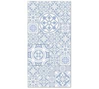 Tapis Vinyle - Panorama - Talavera - Carreaux Ciments - Bleu - 60x200 cm
