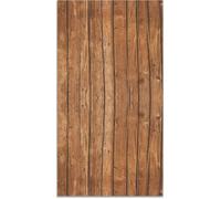 Tapis Vinyle Panorama Texture bois 40x80 cm - Tapis pour Cuisine, Bureau et Salon en PVC