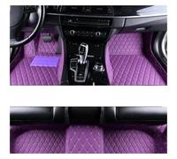 Tapis Voiture Auto Cuir Voiture Sol Tapis Ensemble Complet Femmes Accessoires Imperméables pour R&enault pour Clio 4 2013 2014 2015 2016(Un,Volant Droit)