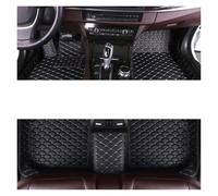 Tapis Voiture Auto Cuir Voiture Sol Tapis Ensemble Complet Femmes Accessoires Imperméables pour R&enault pour Clio 4 2013 2014 2015 2016(D,Volant Droit)