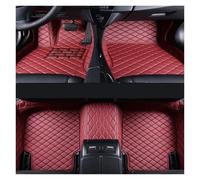Tapis Voiture Caoutchouc pour BMW Série 5 2014-2016 Tapis De Sol Housses Moquette Et Protections pour Les Pieds Voiture(Wine Red)