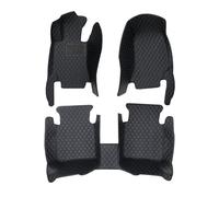 Tapis Voiture Caoutchouc pour BYD pour Song Et Plus 2020-2025 Tapis De Sol Auto(Full Set-Black Blue)