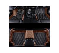 Tapis Voiture Caoutchouc pour Genesis GV60 2023 Tapis De Sol Voiture Coussinets Pieds(Full Set-Brown A)