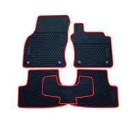 Tapis Voiture Car Floor Mats Car Mat Rugs Carpet for Golf VII MK7 Right Hand Drive 2012 2013 2014 2015 2016 2017 2018 2019(Rouge b)