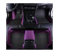 Tapis Voiture Ensemble Complet Tapis Sol Voiture Accessoires D'intérieur pour Mitsubishi pour Outlander 2020 2021 2022 2023 2024 2025 2026(Black and Purple)