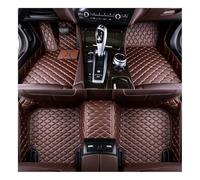 Tapis Voiture pour Aston Martin Vanquish Ⅱ | Ensemble sur Mesure, Cuir, Imperméable et Facile à Nettoyer, Base Antidérapante, Protection Toutes Saisons, Marron