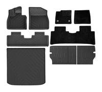 Tapis Voiture pour BYD pour Seal U pour Sealion 6 pour Song Et Plus DMI (2021-2025) Tapis De Sol Et De Coffre en TPE(9PCS Full Set)