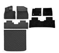 Tapis Voiture pour BYD pour Seal U/pour Sealion 6 pour Song Plus DMI 2021-2025 LHD Tapis De Coffre Toutes Saisons en TPE(7PCS Set)