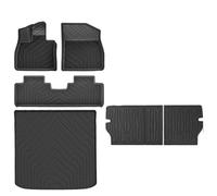 Tapis Voiture pour BYD pour Seal U/pour Sealion 6 pour Song Plus DMI 2021-2025 LHD Tapis De Coffre Toutes Saisons en TPE(6PCS Set)