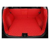 Tapis Voiture pour Citroën C4 pour Picasso 5 Places 2014-2018 Pièces Intérieures Tapis De Coffre Anti-Rayures en Cuir(Red C)