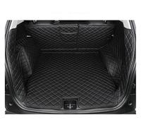 Tapis Voiture pour Citroën C4 pour Picasso 5 Places 2014-2018 Pièces Intérieures Tapis De Coffre Anti-Rayures en Cuir(Black Line B)