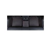 Tapis Voiture Pour Renaultes Pour Clio 4 2013 2014 2015 2016 2017 2018 Tapis de sol de voiture Revêtements de sol imperméables à couverture complète Tapis voiture Tapis De Voiture(Black red rear row)