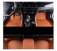 Tapis Voiture pour Skoda pour Superb 3 2016 2017 2018 2019 2020 2021 Tapis Sol Voiture Cuir sur Mesure Tapis Coussinets Pied Accessoires(3pc Brown,RHD)