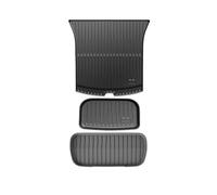 Tapis Voiture pour Tesla pour Modèle Y pour Launch 2025 + pour Juniper + Tapis Sol Et Doublure Chargement TPE Dossier Coffre Toutes Saisons(3pcs*,Left Hand Drive)