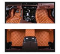 Tapis Voiture pour VW pour Golf 6 7 8 2009 2010-2018 2019 2020 2021 2022 2023 Auto Foot Coche Accessoire Tapis Sol Voiture Personnalisés Tapis Sol(Brun)