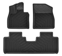 Tapis Voiture pour Xpeng G9 2025-2022 en TPE 3D Imperméables pour Dossier Conduite À Gauche Tapis De Sol Et Doublure Coffre(3pcs LHD)