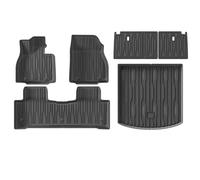 Tapis Voiture Sol Doublures Coffre TPE pour BYD pour Sealion 7 2024 2025 Tapis Dossier Coffre Imperméables Toutes Saisons Conduite Droite Gauche Tapis Sol Voiture(6PCS LHD)