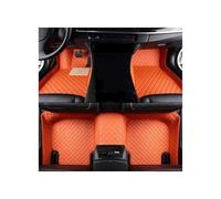 Tapis Voiture Tapis De Sol pour Nissan pour Rogue 2021 2022 Accessoires L'intérieur Homme Femme(Orange)