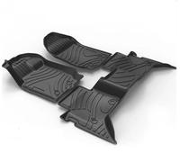 Tapis Voiture Tapis De Sol Sur Mesure Pour Ford Pour Ranger Pour Raptor 2019-2022, Toutes Saisons, En TPE, Imperméables, Accessoires D'intérieur Moquette
