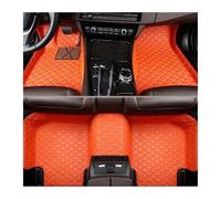 Tapis Voiture Tapis De Sol Voiture Imperméables pour Volvo pour V60 pour Cross pour Country 2020 2021 2022 2023 2024 2025 2026(Orange)