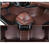 Tapis Voiture Tapis Sol Fiber Carbone pour Mercedes pour Benz pour GLA Classe H247 2020-2023 Couverture Pied Accessoires D'intérieur Automobile Voiture Tapis(Café)
