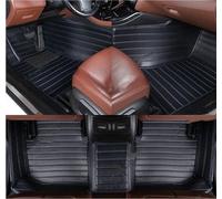 Tapis Voiture Tapis Sol Personnalisé Fiber Carbone Couverture Pied Accessoires D'intérieur Automobile pour Skoda pour Yeti 2013 Voiture Tapis(Black-Blue)
