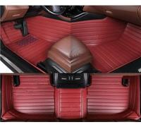 Tapis Voiture Tapis Sol Personnalisé Fiber Carbone Couverture Pied pour Jaguar pour F-Pace 2016-2020 Accessoires D'intérieur Automobile Voiture Tapis(VIN Rouge)