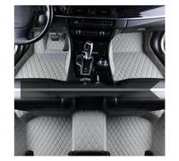 Tapis Voiture Tapis Sol Voiture Cuir pour Chrysler 300C 2005-2008 Accessoires Voiture Intérieur Tapis Sol Cuir(Gris)