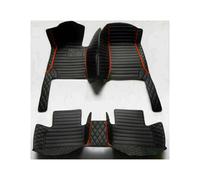 Tapis Voiture Tapis Sol Voiture en Cuir Luxe Imperméables Et À Couverture 3D pour Fluence (2011 2012 2013 2014 2015 2016 2017) Tapis Sol Voiture(Style 4 Black Blue)