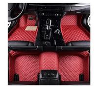 Tapis Voiture Tapis Sol Voiture Personnalisés 3D À Couverture Complète Pour Cayenne 2011-2023 Pour Cayman 2013-2016 Tapis Tapis(Rouge)