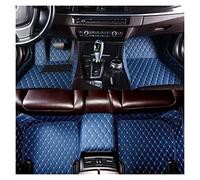 Tapis Voiture Tapis Sol Voiture pour Toyota pour Chr 2018-2021 Accessoires Intérieurs Automatiques Tapis en Cuir Tapis Coussinets De Pied Tapis de Voiture réglés(Bleu)