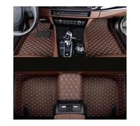 Tapis Voiture Tous Temps Voiture Pour Superb 2013-2015 Tapis De Sol De Voiture Personnalisés Tapis Auto Pied Coche Accessoire Tapis De Voiture Toutes Saisons Ensemble De Tapis De Voiture(Coffee)