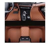 Tapis Voiture Tous Temps Voiture Pour Superb 2013-2015 Tapis De Sol De Voiture Personnalisés Tapis Auto Pied Coche Accessoire Tapis De Voiture Toutes Saisons Ensemble De Tapis De Voiture(Brown)