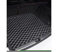 Tapis Voyage Résistants à l'eau pour BMW X5 E87 X1 X2 X3 X4 X6 X7 pour M3 pour M4 pour M5 I8 Z3 Z4 Tapis De Coffre De Voiture(Tout Noir)