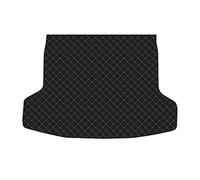 Tapis Voyage Résistants à l'eau pour Jade RS Fr4 Fr5 Tapis De Coffre De Voiture en Cuir Tapis Automatique Queue Cargo Liner Coffre Tapis De Coffre(Black with Beige)