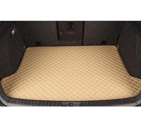 Tapis Voyage Résistants à l'eau Tapis De Coffre De Voiture pour Toyota pour Crown S180 S200 S210 2003-2018 Tapis De Coffre en Cuir Tapis De Doublure De Cargaison Arrière(All Beige,Size 1)