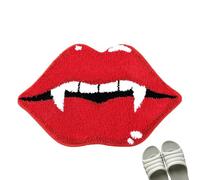 Tapis Web d'araignée d'Halloween pour la maison - 60 x 90 cm Tapis décoratif pour la zone décorative, tapis super absorbant, tapis d'entrée antidérapant, tapis de bain doux | Tapis en toile d'araignée