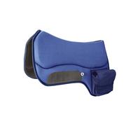 Tapis western pour cheval Burioni TTech Pockets Bleu TU
