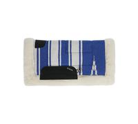 Tapis western pour cheval en pure laine Burioni Navajo Bleu TU