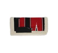 Tapis western pour cheval en pure laine Burioni Navajo Rouge TU