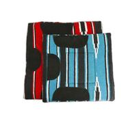 Tapis western pour cheval matelassé Westride Navajo Rouge Poney