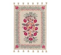 Atmosphera - Tapis Wild Coton tufté Vert céladon 120x170cm