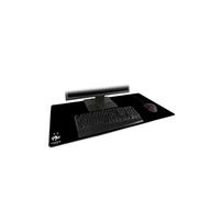 Konix FFF Tapis de Souris Gaming XXL 90 x 46 cm - Surface Microfibre antidérapante - Noir