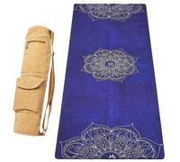 Tapis yoga confort mandala 5mm sac-liège