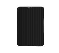 Tapis Yoga Ensemble de tapis de yoga antidérapants de 10 mm d'épaisseur avec sangles de sac(Black With 10mm)