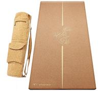 Tapis yoga liège mudra 5mm + sac liège