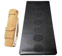 Tapis yoga pro 7 chakras 5mm + sac liège