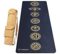 Tapis yoga pro chakras or 5mm +sac liège