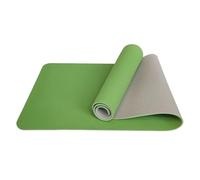 Tapis Yoga Tapis de yoga antidérapant pliable, tapis de Pilates double face antidérapant, tapis de gymnastique Pilates(Green)
