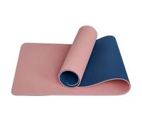 Tapis Yoga Tapis de yoga antidérapant pliable, tapis de Pilates double face antidérapant, tapis de gymnastique Pilates(Pink)